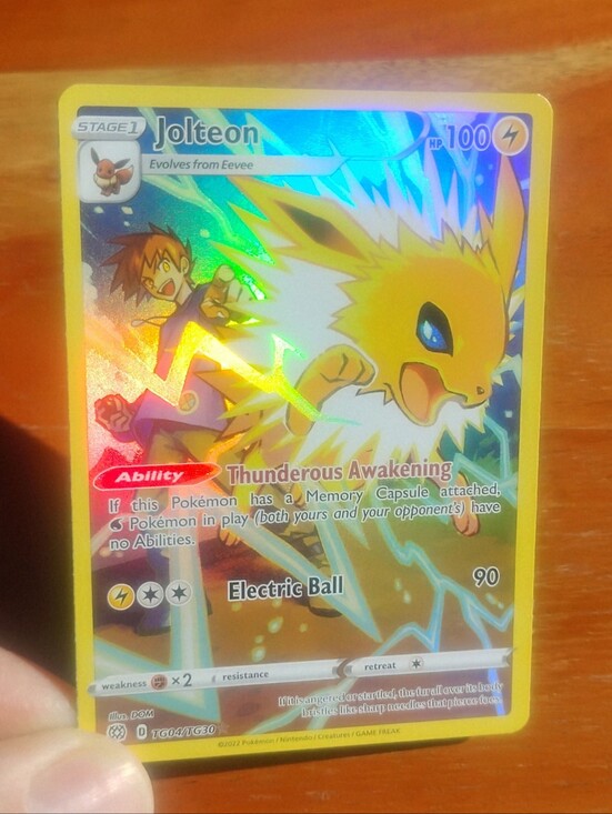 pokemon tcg brilliant stars tg04 tg30 jolteon card Case | Commemorate your favorite tabletop game with this Jolteon 2022 Pokemon Sword Jolteon - Brilliant Stars Pokmon